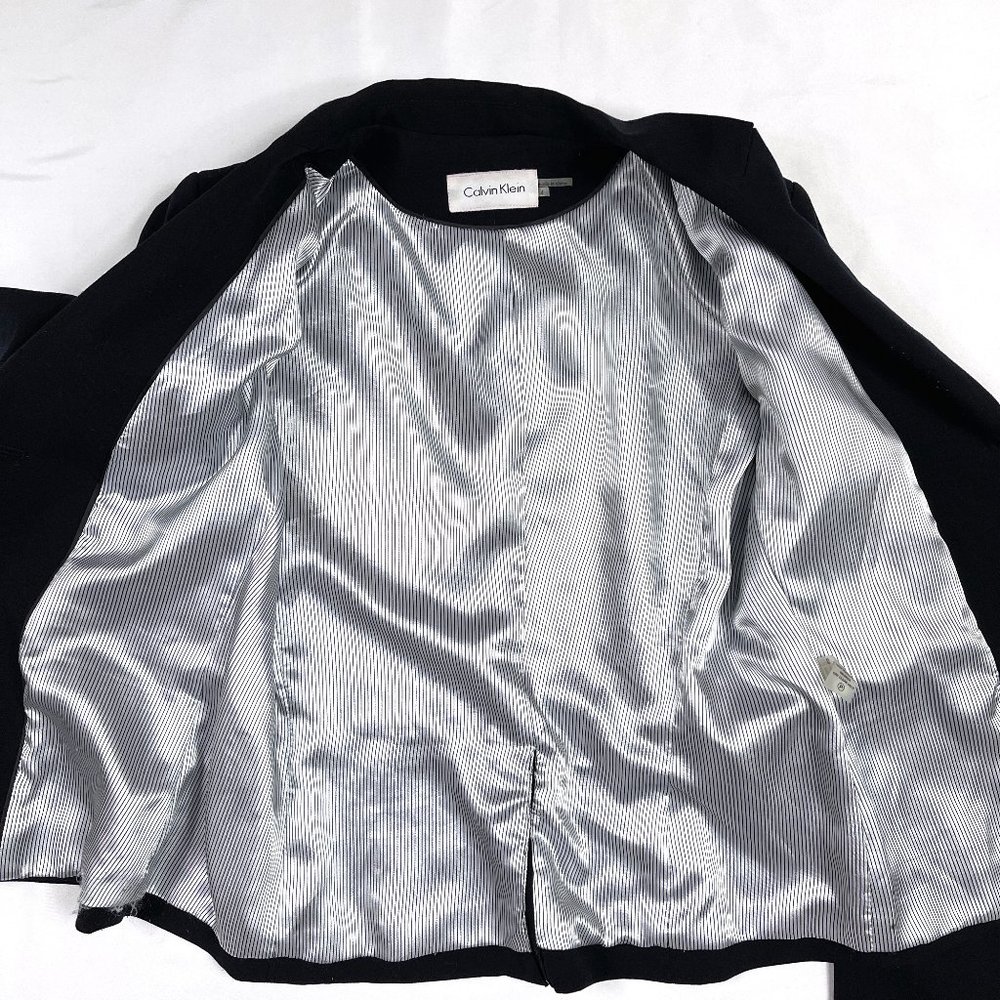 Calvin Klein black blazer/jacket 4 - Picture 6 of 9